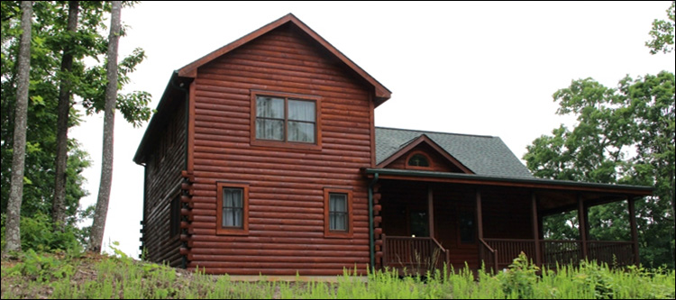 Professional Log Home Borate Application  Oldham County, Kentucky